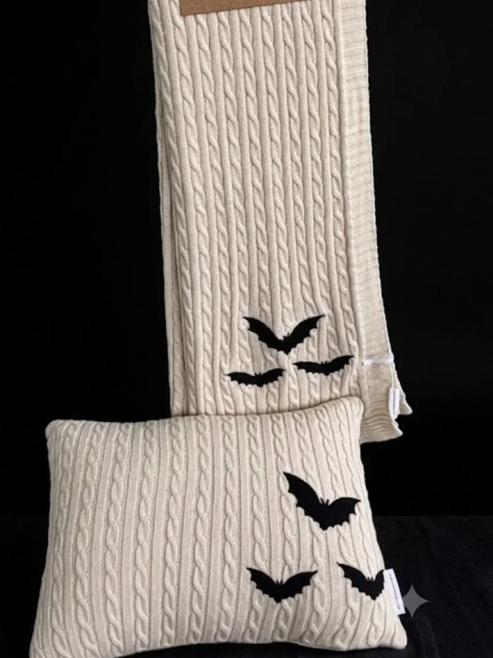 Cupcakes & Cashmere Halloween 2026 Bats Blanket & Pillow Viral TikTok U CHOOSE